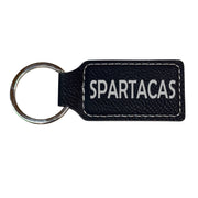 Keychain - Rectangle - Spartacas - Leather