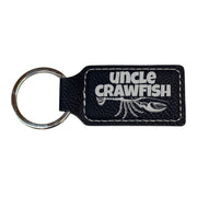 Keychain - Rectangle - Uncle Crawfish - Leather