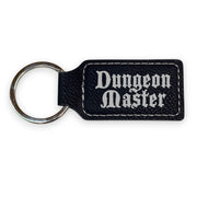 Keychain - Rectangle - Dungeon Master - Leather