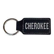 Keychain - Rectangle - Cherokee - Leather
