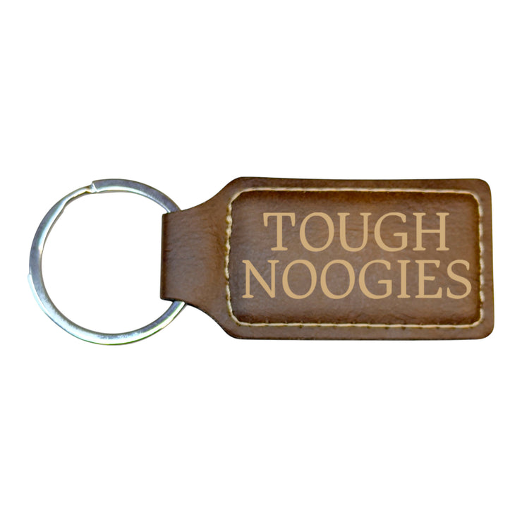Keychain - Rectangle - Tough Noogies - Leather