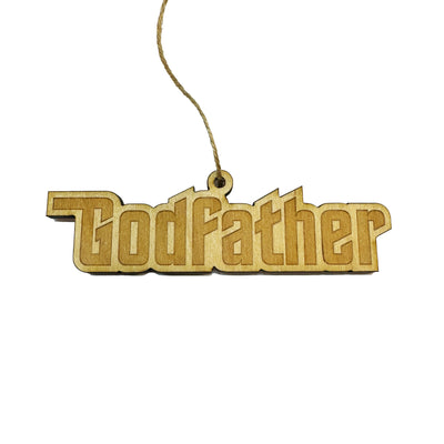 Ornament - Godfather - Raw Wood