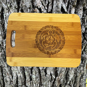 Hawaiin Turtle Cutting Board 14''x9.5''x.5'' Bamboo