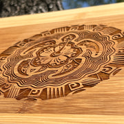 Hawaiin Turtle Cutting Board 14''x9.5''x.5'' Bamboo