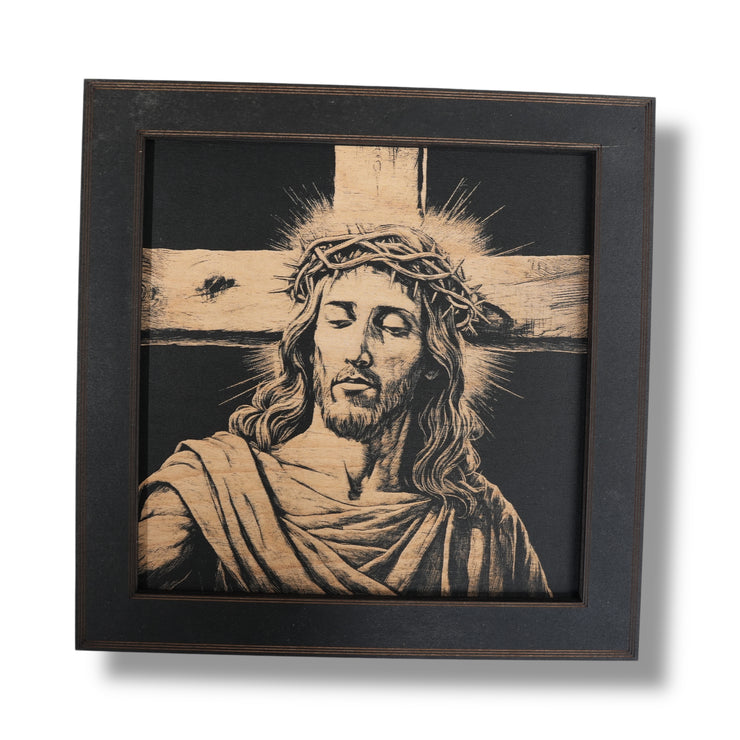 Framed Art - CUSTOM - Jesus SET of 3 Pictures
