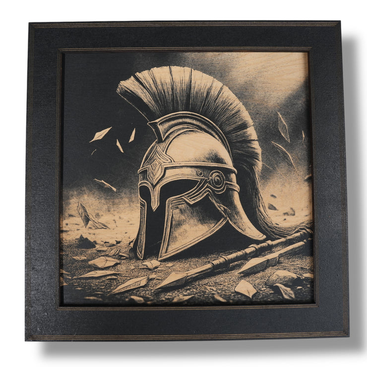 Framed Art - CUSTOM - Spartan SET of 3 Pictures