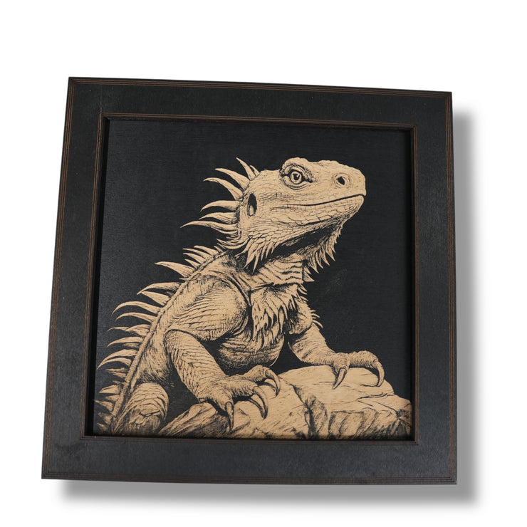 Framed Art - CUSTOM - Reptiles SET of 3 Pictures