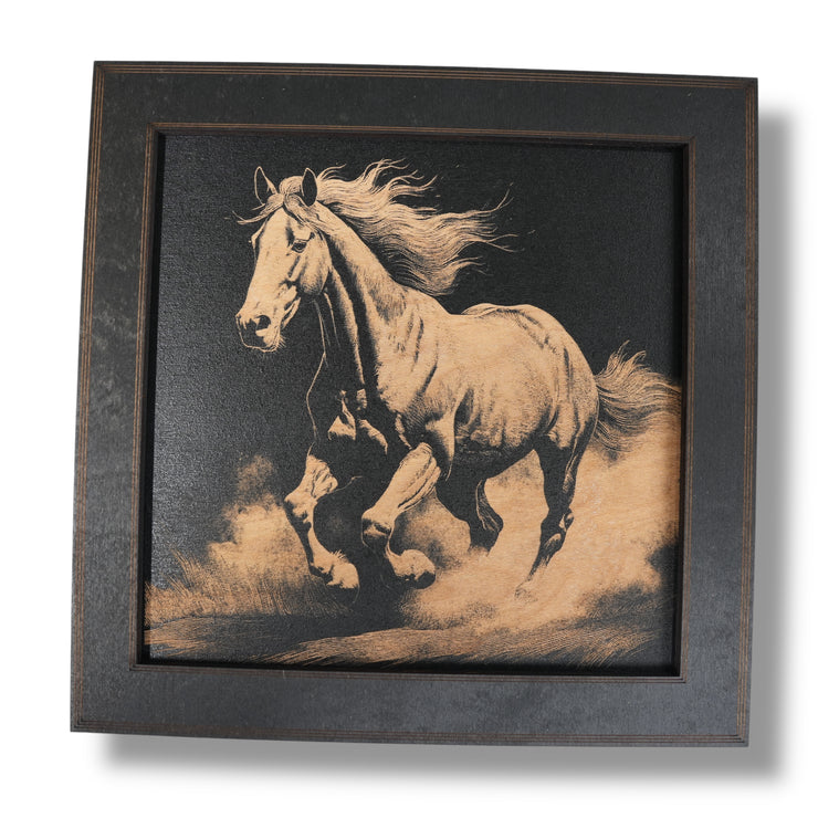 Framed Art - CUSTOM - Horse SET of 3 Pictures