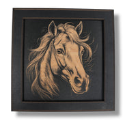 Framed Art - CUSTOM - Horse SET of 3 Pictures
