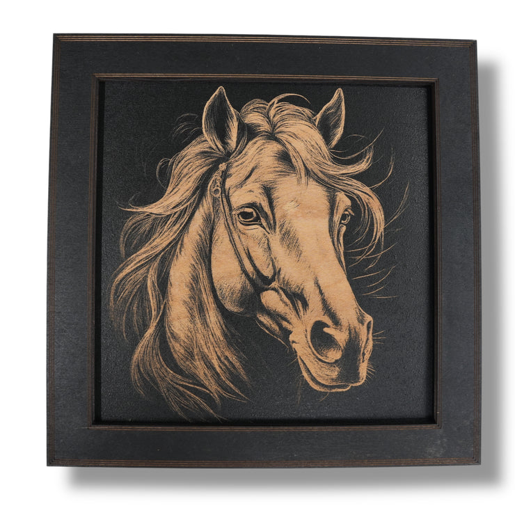 Framed Art - CUSTOM - Horse SET of 3 Pictures