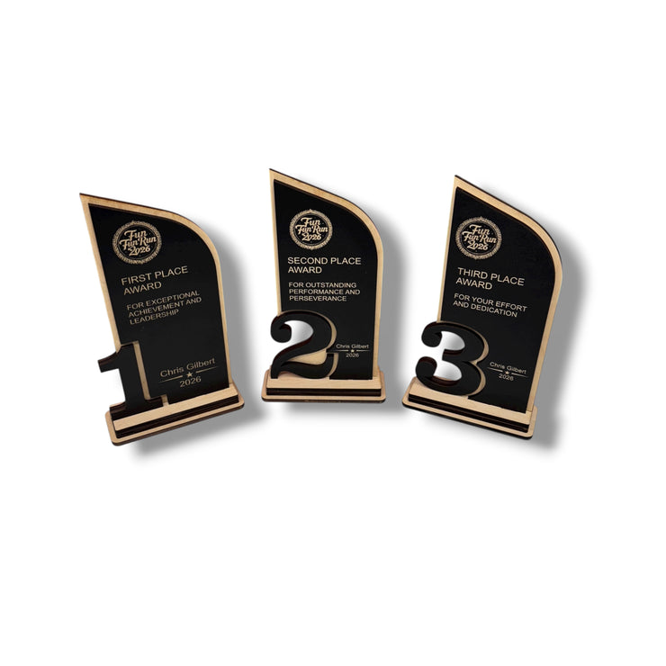 Award - PERSONALIZED - Trophy Award 1st 2nd 3rd Place