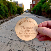 Worlds most Awesome Good Samaritan - Ornament