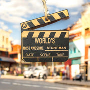 Worlds most awesome Stunt Man - Ornament Black