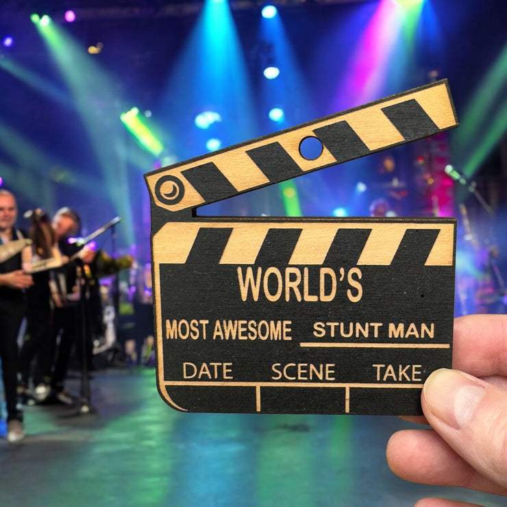 Worlds most awesome Stunt Man - Ornament Black