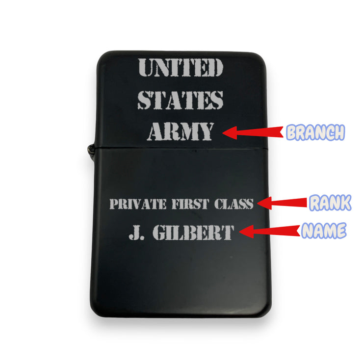 UNITED STATE MILITARY GIFT ITEMS - PERSONALIZED - CUSTOM