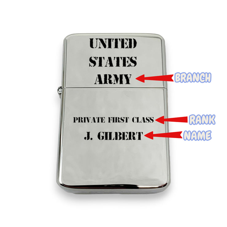UNITED STATE MILITARY GIFT ITEMS - PERSONALIZED - CUSTOM