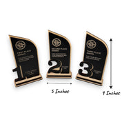 Award - PERSONALIZED - Trophy Award 1st 2nd 3rd Place