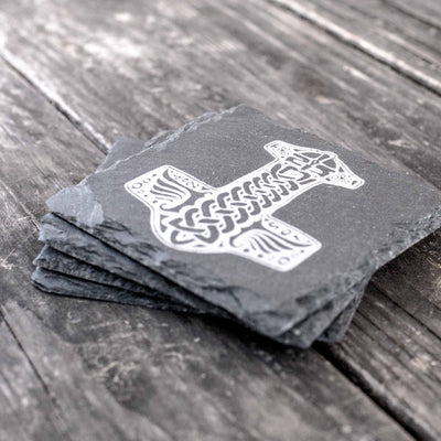 Coaster - Slate - Mjolnir - SET OF 2