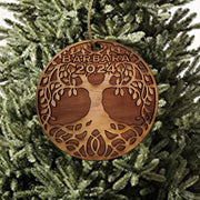 Personalized Celtic Tree of Life - Cedar Ornament