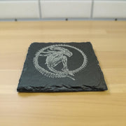 Coaster - Slate - Alien Fossil - SET OF 2