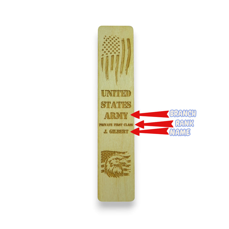 UNITED STATE MILITARY GIFT ITEMS - PERSONALIZED - CUSTOM