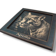 Framed Art - PERSONALIZED - CUSTOM - Puma