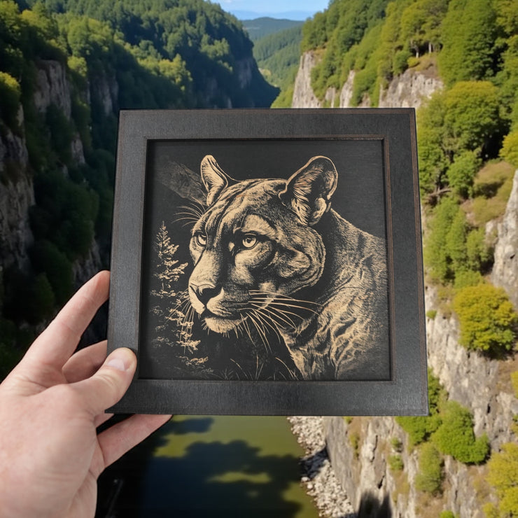 Framed Art - CUSTOM - Puma