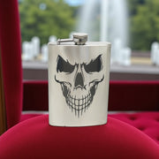 8oz Evil Skull Stainless Steel Flask