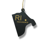 Ornament - CUSTOM - Rhode Island State with Cities