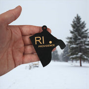 Ornament - CUSTOM - Rhode Island State with Cities