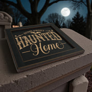 Framed Art - CUSTOM - Home Sweet Haunted Home - Halloween