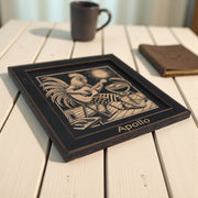 Framed Art - PERSONALIZED - CUSTOM - Rooster BBQ Guitar