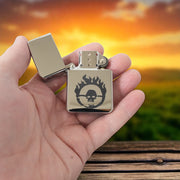 Lighter - Skull Branding High Polish Chrome