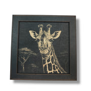Framed Art - CUSTOM - Giraffe SET of 3 Pictures