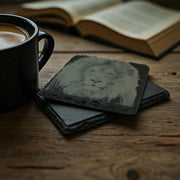 Coaster - Slate - Lion - SET OF 2