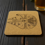 Coaster - Mfalcon - SET OF 2 - Leather or Stitched Cork