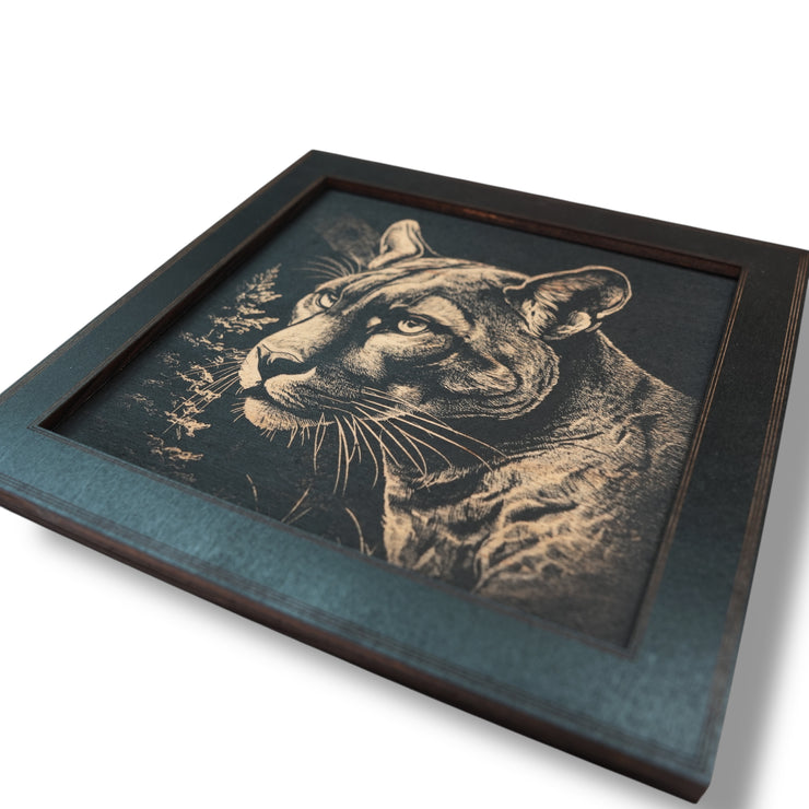 Framed Art - CUSTOM - Puma
