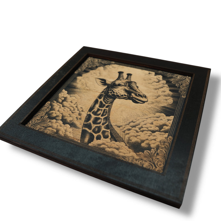 Framed Art - CUSTOM - Giraffe