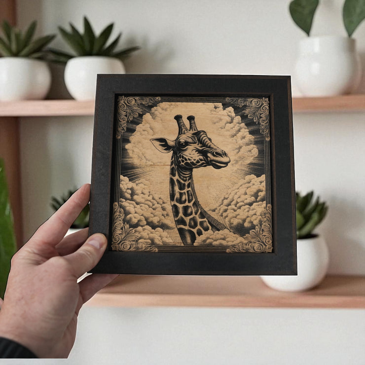 Framed Art - CUSTOM - Giraffe