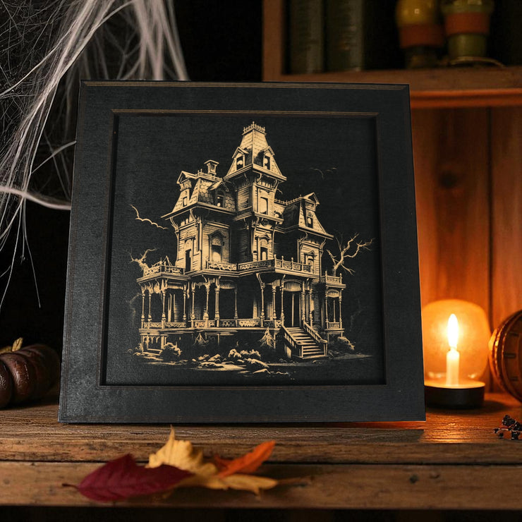 Framed Art - CUSTOM - Haunted Mansion - Halloween