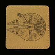 Coaster - Mfalcon - SET OF 2 - Leather or Stitched Cork