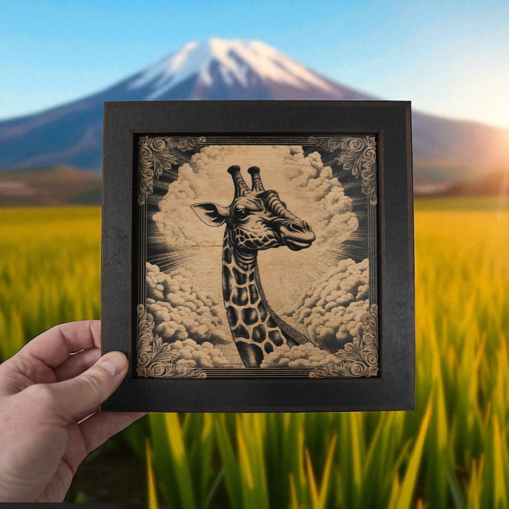 Framed Art - CUSTOM - Giraffe