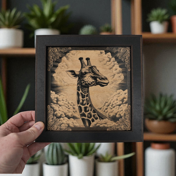 Framed Art - CUSTOM - Giraffe