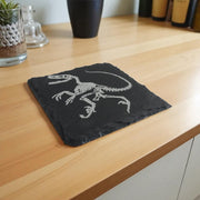 Coaster - Slate - Dinosaur Fossil - SET OF 2