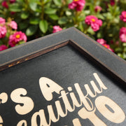 Framed Art - PERSONALIZED - CUSTOM - Its a Beautiful day to save Smile - Dentist