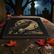 Framed Art - CUSTOM - Crow Raven - Picture