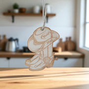 Worlds most Awesome Cowgirl - Ornament