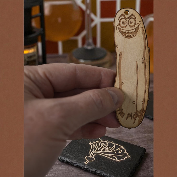 Ornament - Im Pickle - Raw Wood
