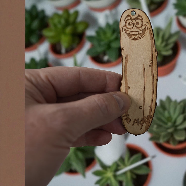 Ornament - Im Pickle - Raw Wood