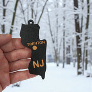 Ornament - CUSTOM - New Jersey State with Cities